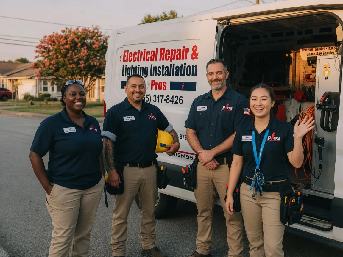 Licensed Electrician company in Middle Point, OH