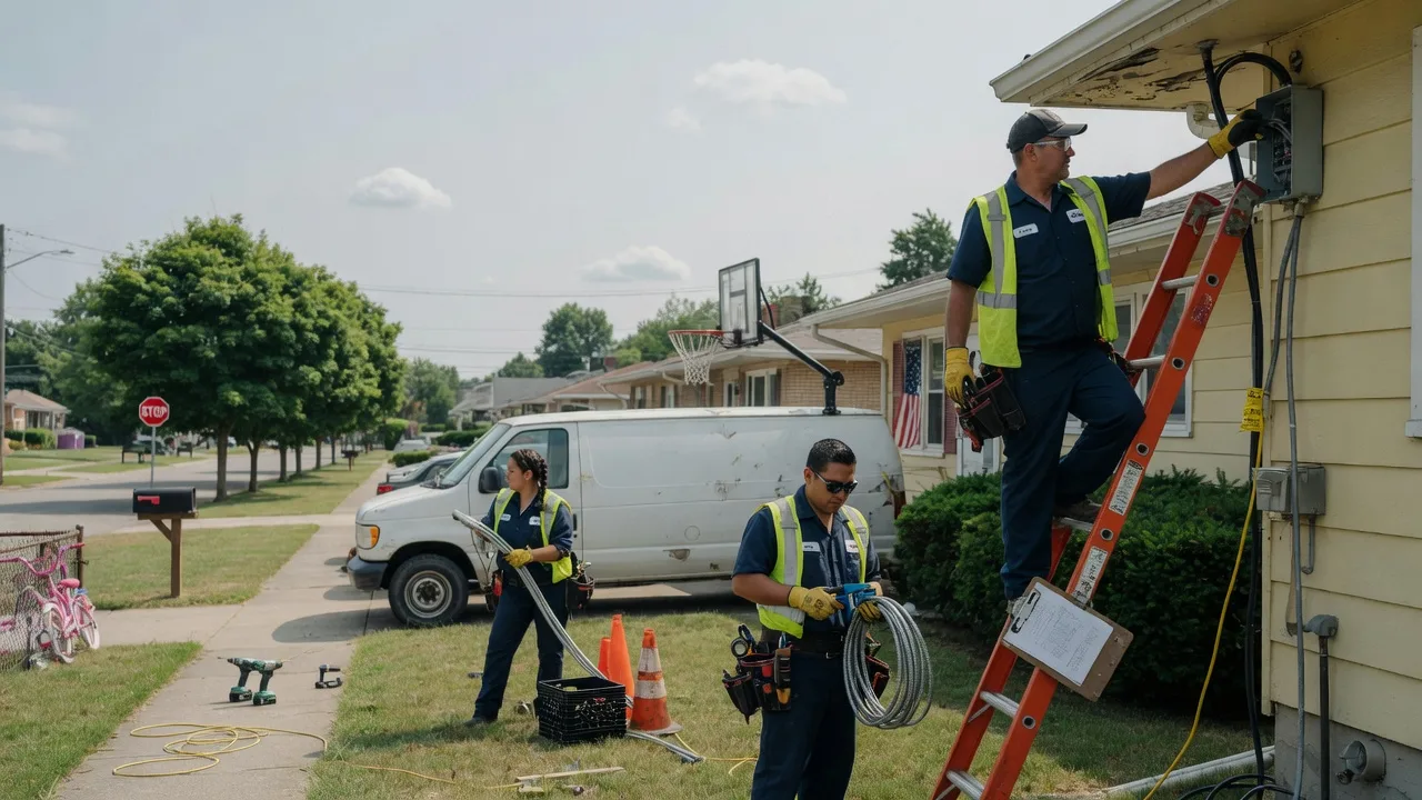 Licensed Electrician in Middle Point, OH near me